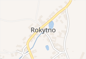Rokytno v obci Nové Město na Moravě - mapa části obce