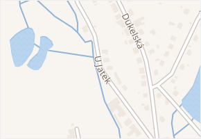 U Jatek v obci Nové Město na Moravě - mapa ulice