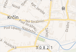 Malá Strážnice v obci Nové Město nad Metují - mapa ulice