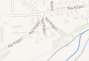 Na Kopci v obci Nové Město nad Metují - mapa ulice