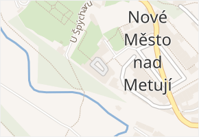 Na Popluží v obci Nové Město nad Metují - mapa ulice