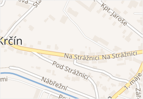 Na Strážnici v obci Nové Město nad Metují - mapa ulice