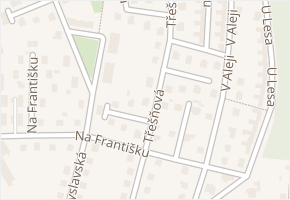 Třešňová v obci Nové Město nad Metují - mapa ulice