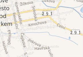Havlíčkova v obci Nové Město pod Smrkem - mapa ulice