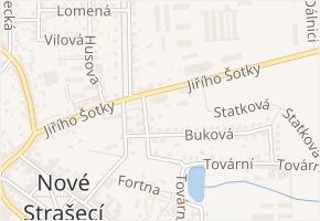 Čelechovická v obci Nové Strašecí - mapa ulice