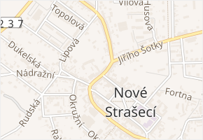Havlíčkova v obci Nové Strašecí - mapa ulice