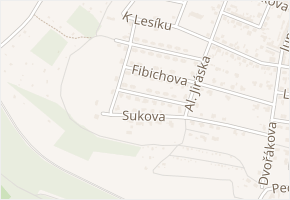 Myslivečkova v obci Nové Strašecí - mapa ulice