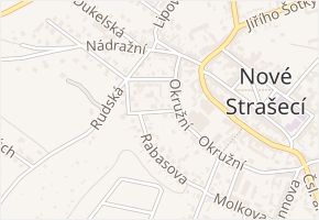 Spojovací v obci Nové Strašecí - mapa ulice
