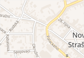 Tyršovo náměstí v obci Nové Strašecí - mapa ulice