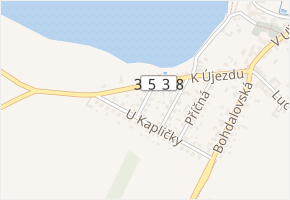 Krátká v obci Nové Veselí - mapa ulice