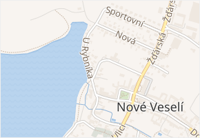 Na Výsluní v obci Nové Veselí - mapa ulice