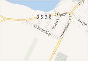 U Kapličky v obci Nové Veselí - mapa ulice
