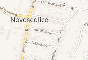 Jindřišská v obci Novosedlice - mapa ulice