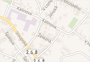 Dělnická v obci Nový Bor - mapa ulice