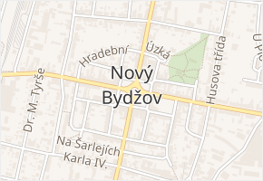 J. Skořepy v obci Nový Bydžov - mapa ulice