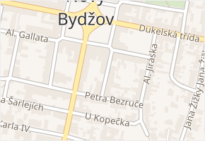 Jablonského v obci Nový Bydžov - mapa ulice