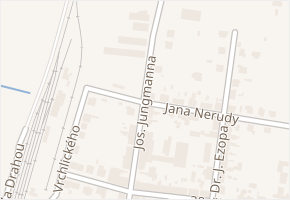 Jos. Jungmanna v obci Nový Bydžov - mapa ulice