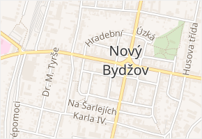 M. Alše v obci Nový Bydžov - mapa ulice