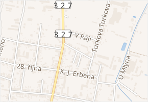 Na Švarcavě v obci Nový Bydžov - mapa ulice