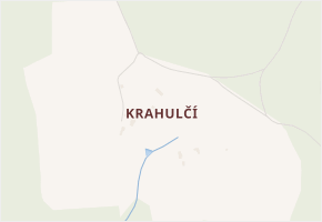 Krahulčí v obci Nový Hrádek - mapa části obce