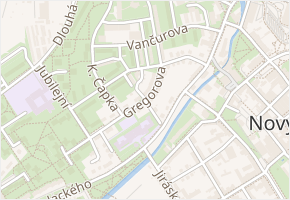 Kollárova v obci Nový Jičín - mapa ulice