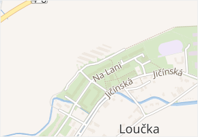 Na Lani v obci Nový Jičín - mapa ulice