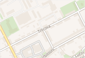 Trlicova v obci Nový Jičín - mapa ulice