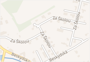 Za Školou v obci Nový Jičín - mapa ulice