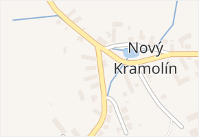 Nový Kramolín v obci Nový Kramolín - mapa části obce