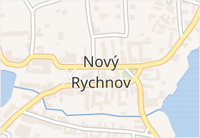 Nový Rychnov v obci Nový Rychnov - mapa části obce
