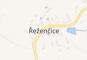 Řeženčice v obci Nový Rychnov - mapa části obce