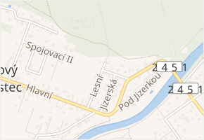Spojovací v obci Nový Vestec - mapa ulice
