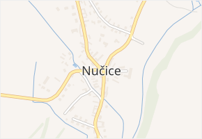 K Nádraží v obci Nučice - mapa ulice