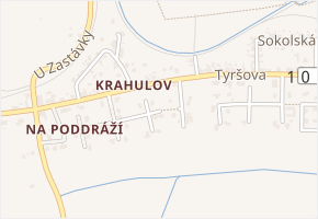 Krahulovská v obci Nučice - mapa ulice