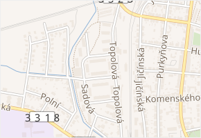 Jasmínová v obci Nymburk - mapa ulice