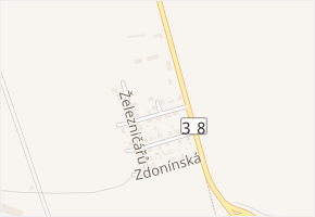 Na Vyhlídce v obci Nymburk - mapa ulice