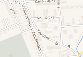 Okružní v obci Nymburk - mapa ulice