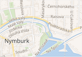 U Katovny v obci Nymburk - mapa ulice