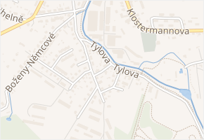 Kollárova v obci Nýrsko - mapa ulice