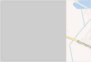 Komenského v obci Nýrsko - mapa ulice