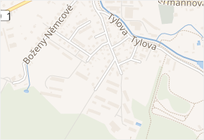 Šmilovského v obci Nýrsko - mapa ulice