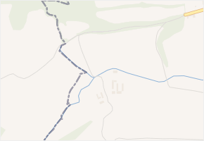 Údolí v obci Obrataň - mapa části obce