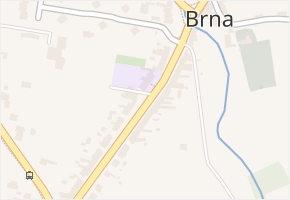 Brněnská v obci Ochoz u Brna - mapa ulice