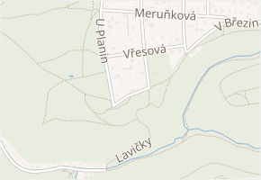 Jarovská v obci Ohrobec - mapa ulice
