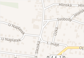 Slezská v obci Oldřišov - mapa ulice