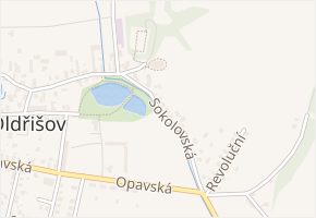 Sokolovská v obci Oldřišov - mapa ulice