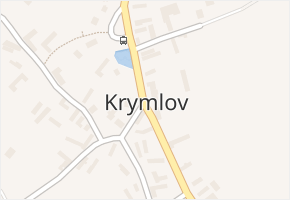 Krymlov v obci Oleška - mapa části obce
