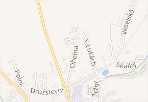 Cihelna v obci Olešnice - mapa ulice