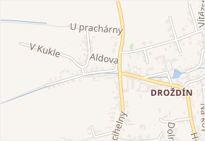 Aldova v obci Olomouc - mapa ulice