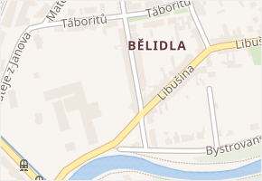 Beneše Třebízského v obci Olomouc - mapa ulice